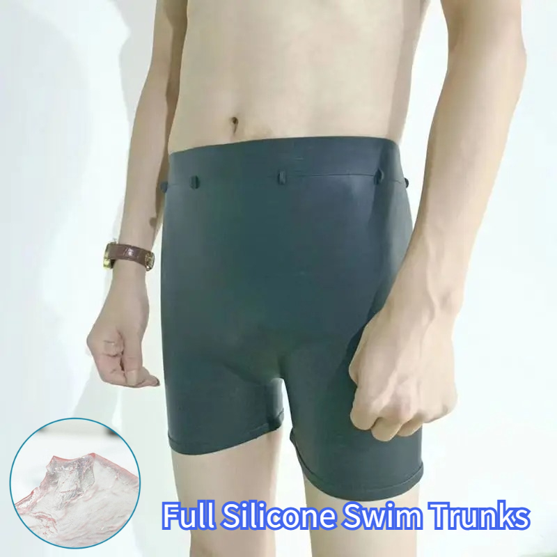 Swim Trunk Shorts - Celana Renang Silikon Ukuran Besar Cepat