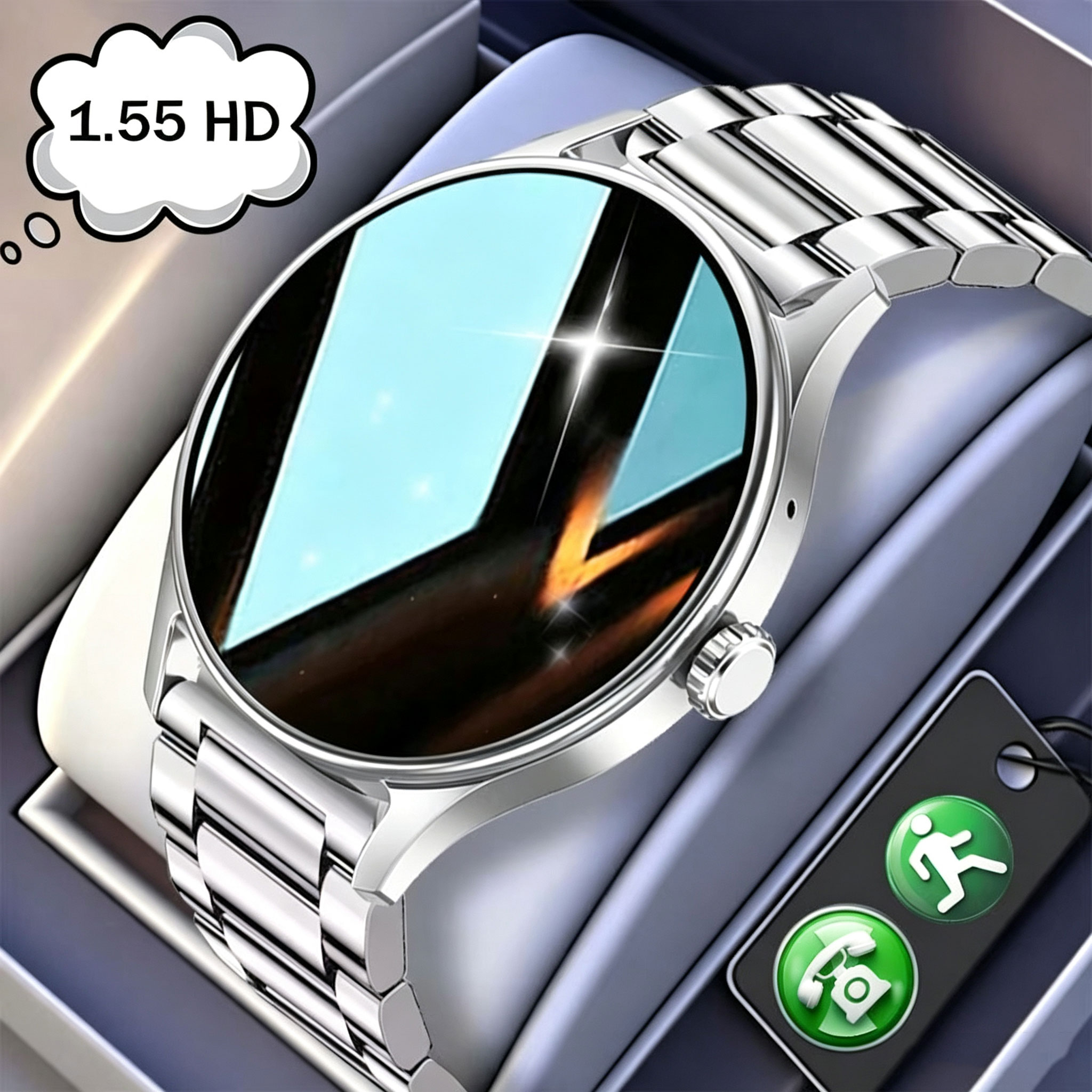 Men'S Fashion App - Jam Tangan Pintar Fashion Plus 1.55