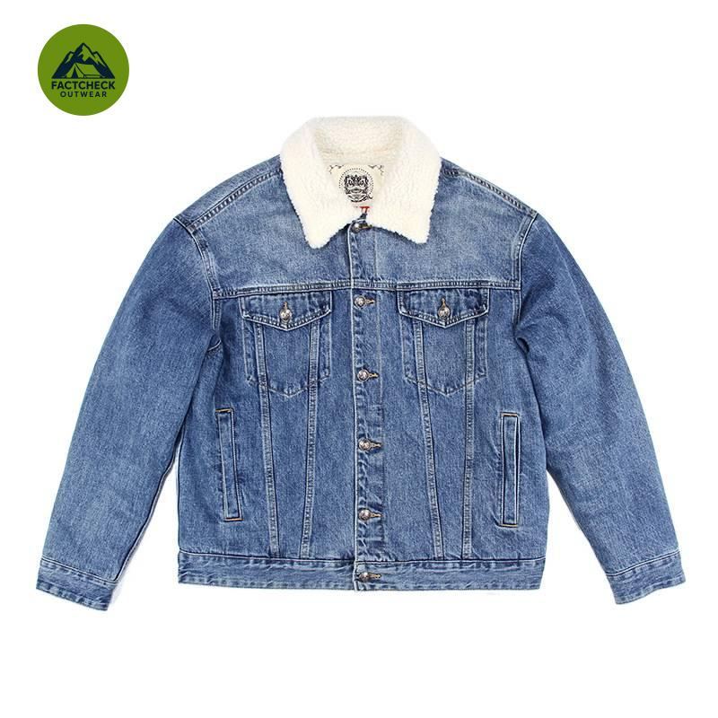 Denim Jacket Vintage - Jaket Denim Berkualitas Mewah Ukuran EU