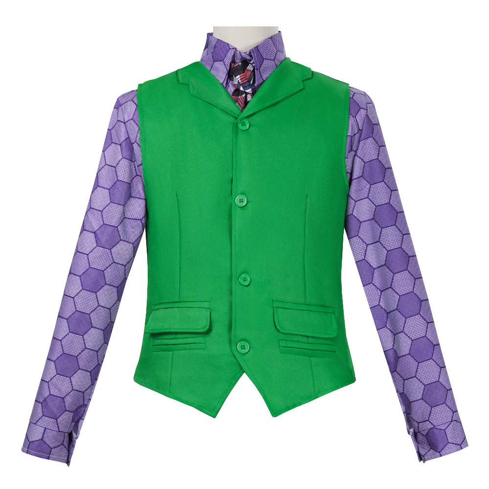Mens Fashion Vest - Kostum Rompi Kemeja Fantasi Cosplay Joker