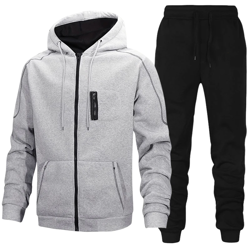 Jacket Mens Fashion - Setelan Olahraga Pria, Hoodie Kasual, Jaket