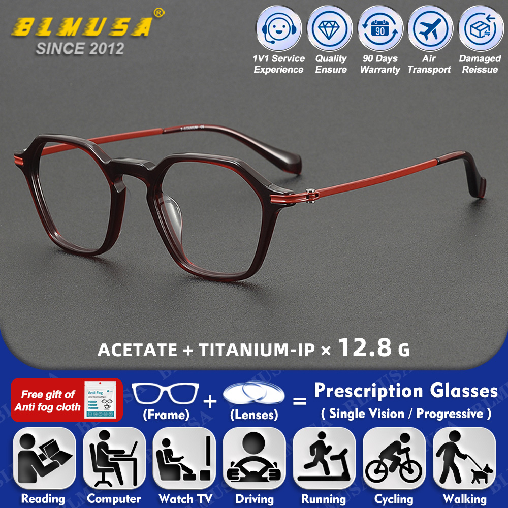Mens Fashion Reading Glasses - BLMUSA (S) Kacamata Fashion Pria Bingkai