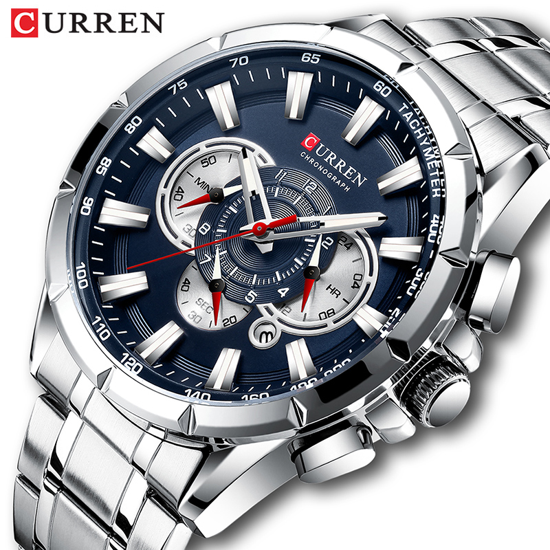 Men'S Fashion Magazine - CURREN Jam Tangan Jam Tangan Pria