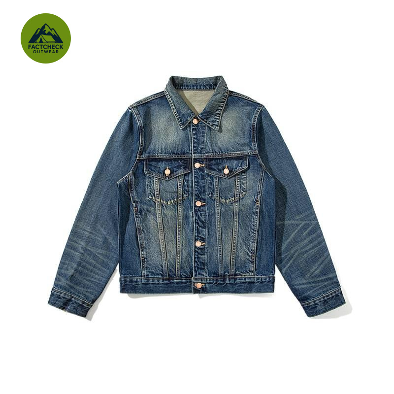 Denim Jacket Vintage - Jaket Denim Pria Berkualitas Mewah Ukuran