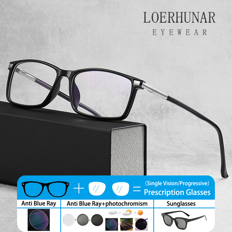 Mens Fashion Reading Glasses - Kacamata Baca Miopia Pria Retro Kantor