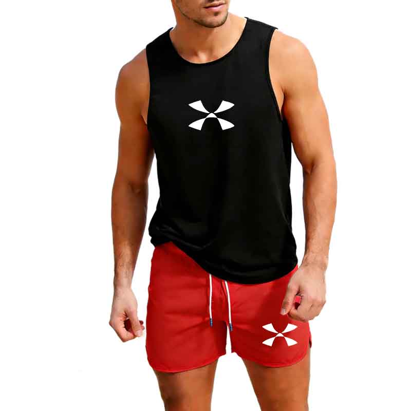 Mens Fashion Vest - Pakaian Olahraga Jogging Luar Ruangan Rompi