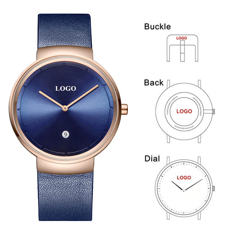 Men'S Fashion Logo - CL032 Jam Tangan Pria Pabrik Bermerek