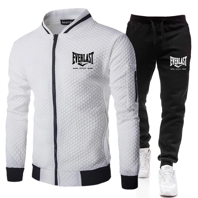 Jacket Mens Fashion - EVERLAST BOXING Jaket Set Kerah Tegak