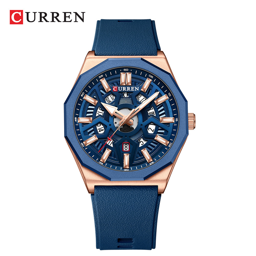 Men'S Fashion Magazine - Jam Tangan Quartz Minimalis Unisex CURREN