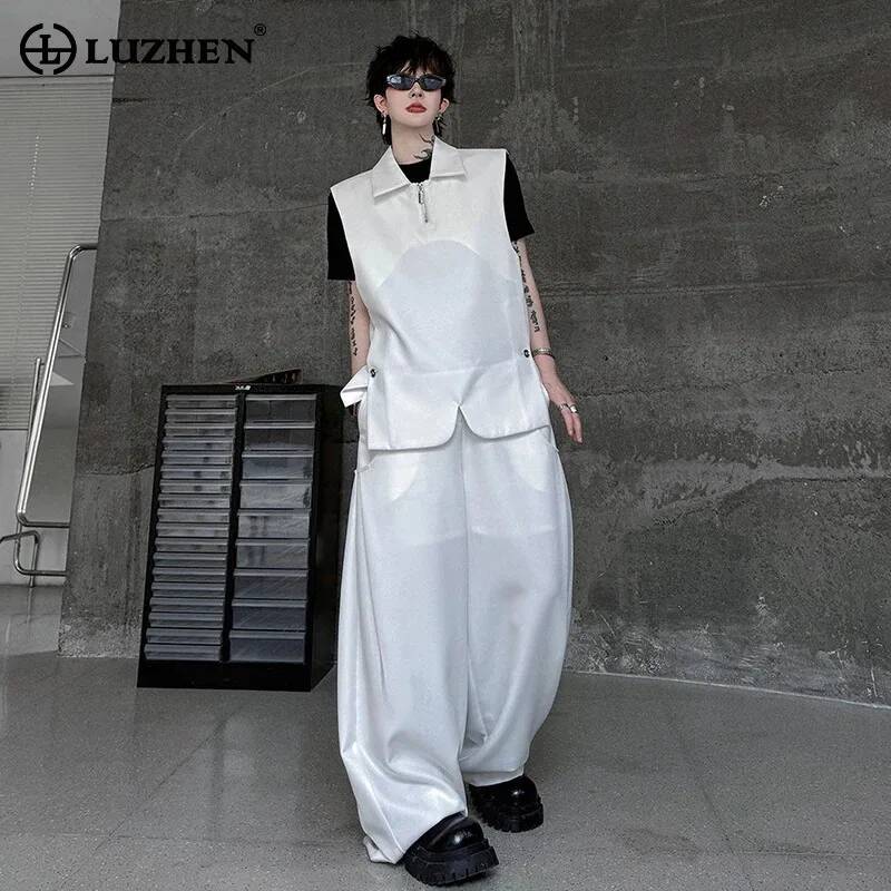 Mens Fashion Vest - Rompi LUZHEN 2026 Fashion Musim Panas