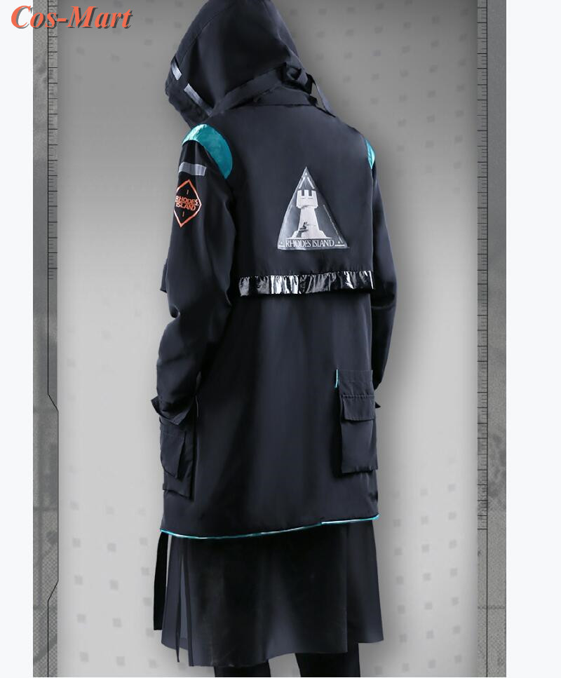 Mens Fashion Dress - Kostum Cosplay Dokter Cos-Mart Game Arknights
