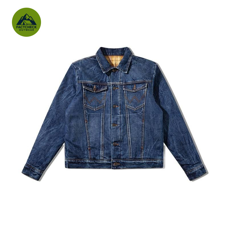 Denim Jacket Vintage - Jaket Denim Berkualitas Mewah Ukuran EU