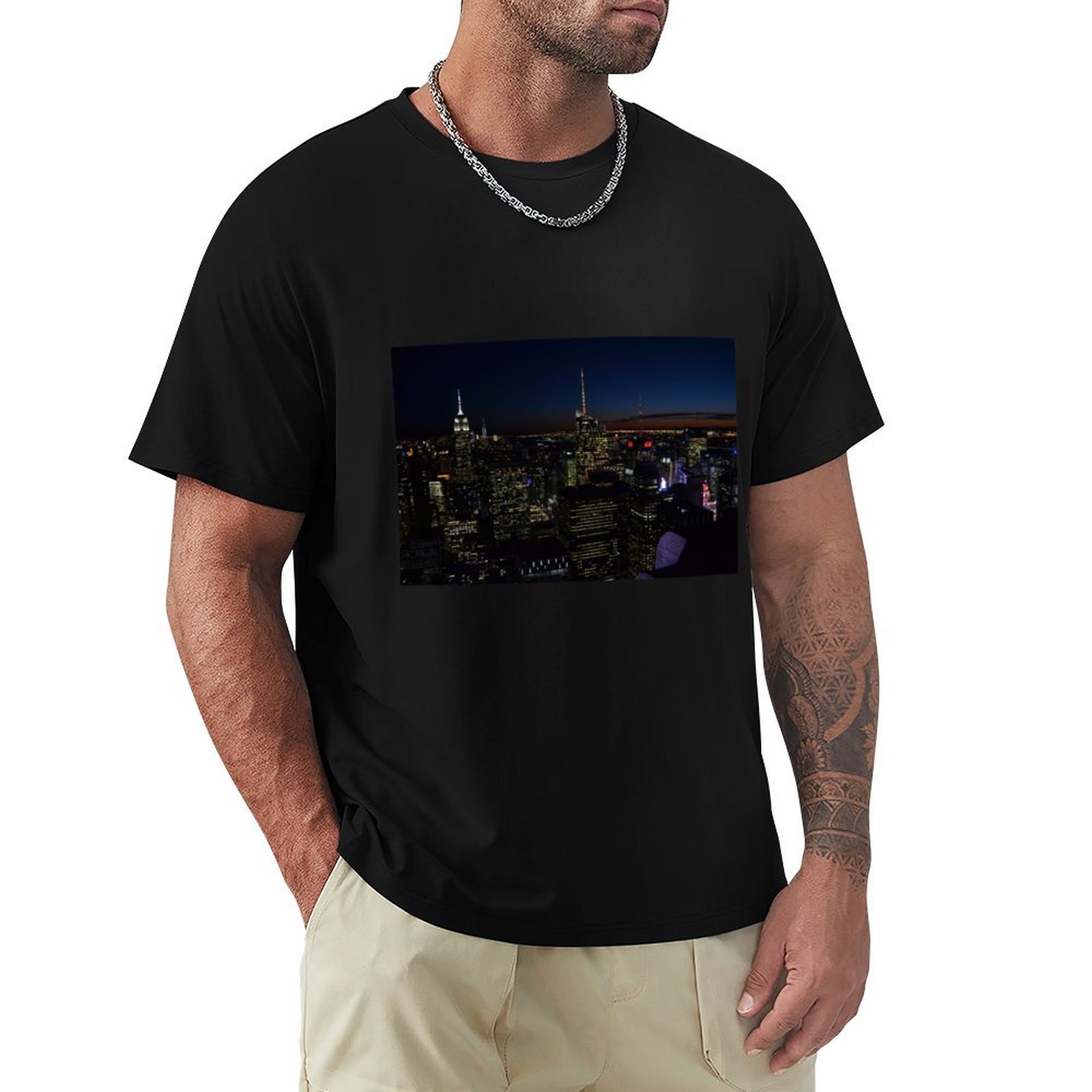 Men'S Fashion Nyc - Kaos NYC by Night, Kaos Kasual