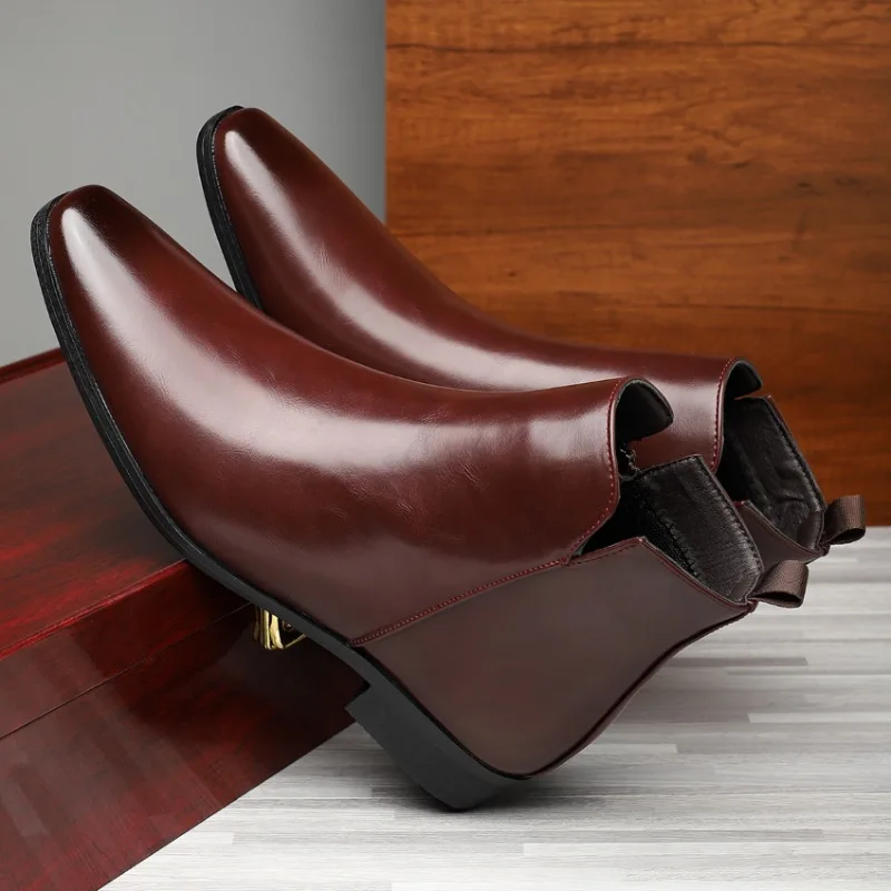 Mens Fashion Dress - Sepatu Bot Pria Baru Sepatu Bot