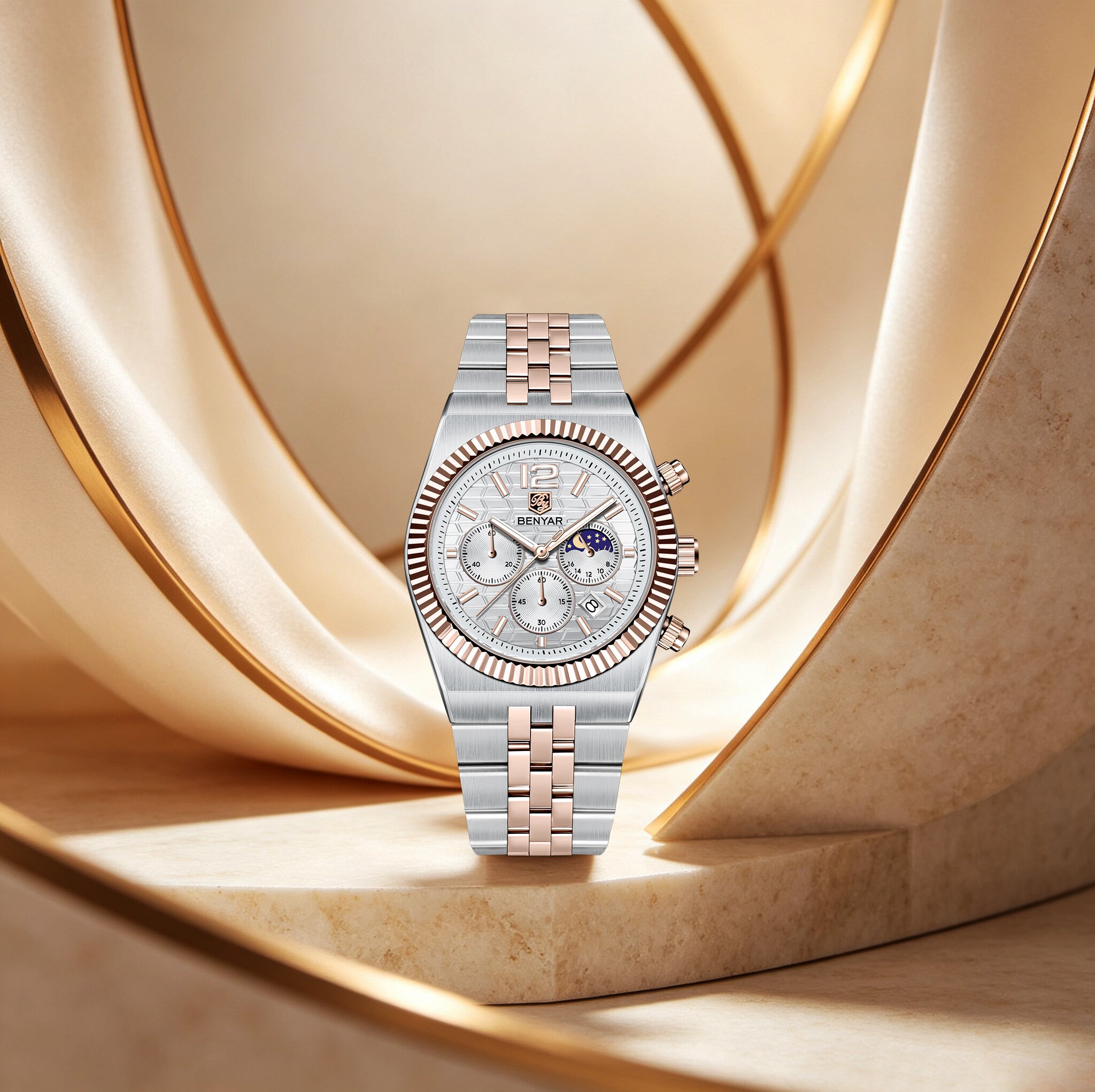 Jam Tangan Pria BENYAR Mewah D - Men'S Fashion Magazine ulasan dan harga
