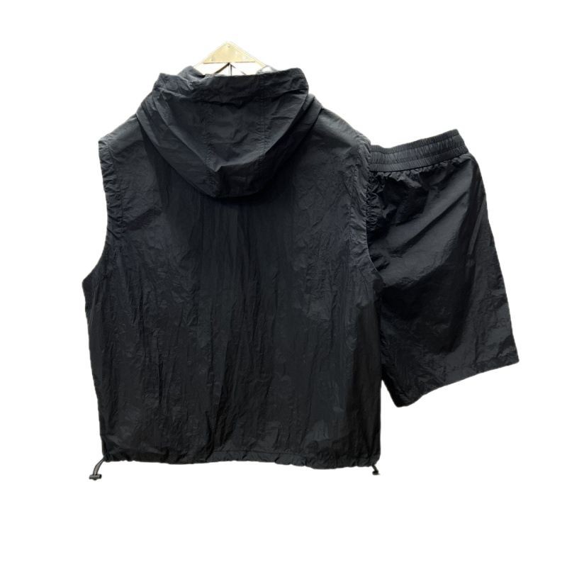 2 buah set celana pendek rompi - Mens Fashion Vest ulasan dan harga