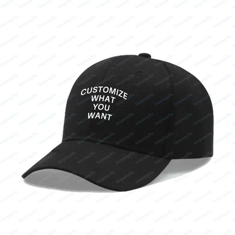 Topi Bisbol Logo Cetak Kustom  - Men'S Fashion Logo ulasan dan harga