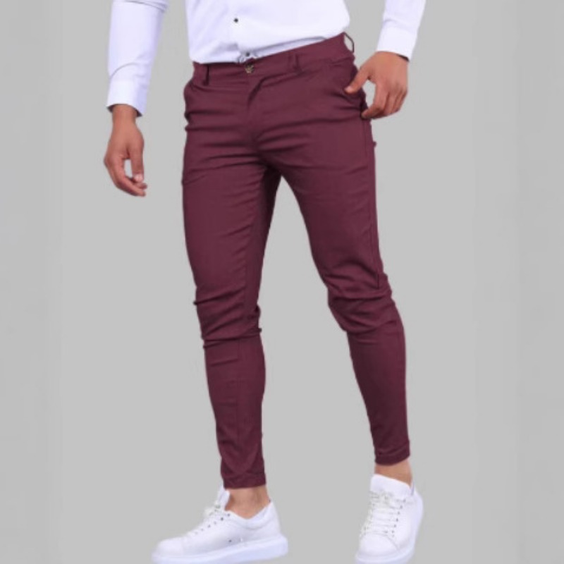 Celana Chino Slim Fit Pria War - Chino Pants Men ulasan dan harga