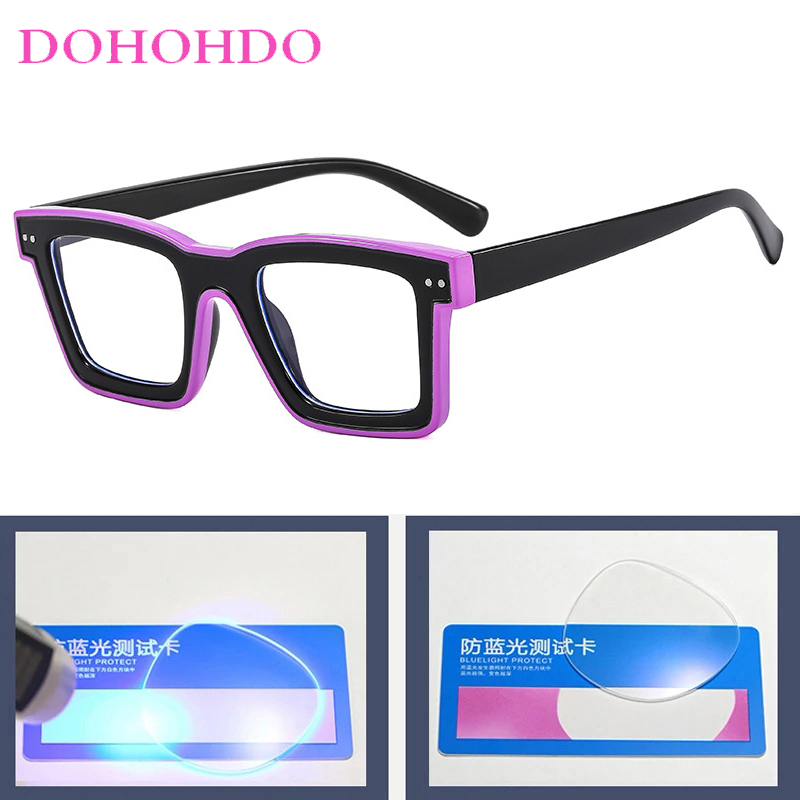 Bingkai Kacamata Anti Cahaya B - Mens Fashion Reading Glasses ulasan dan harga