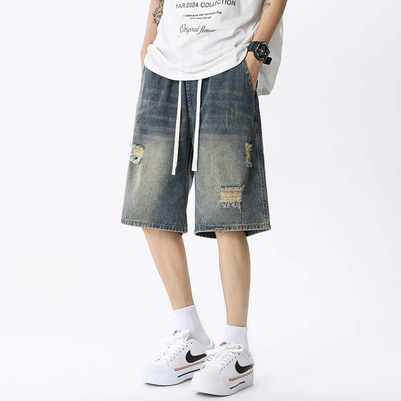 Celana pendek Denim tipis musi - Men'S Fashion Linen Pants ulasan dan harga