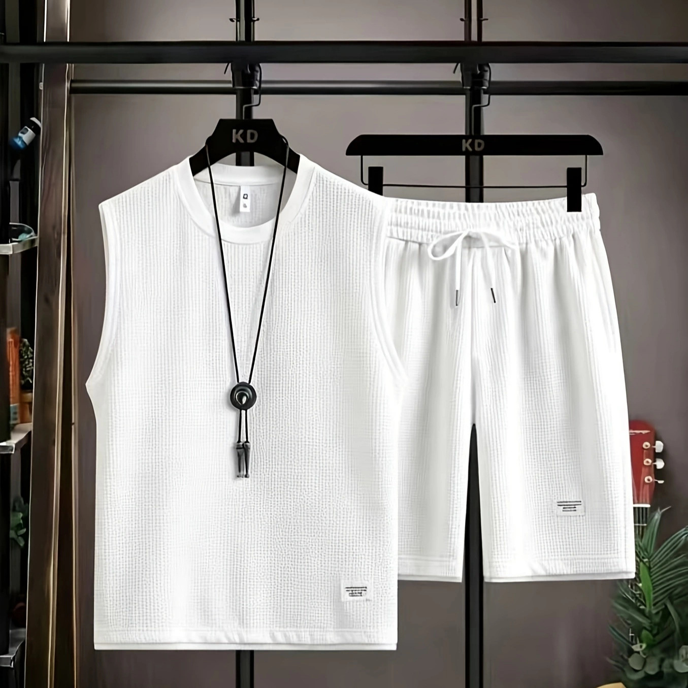 Setelan rompi pria musim panas - Mens Fashion Vest ulasan dan harga