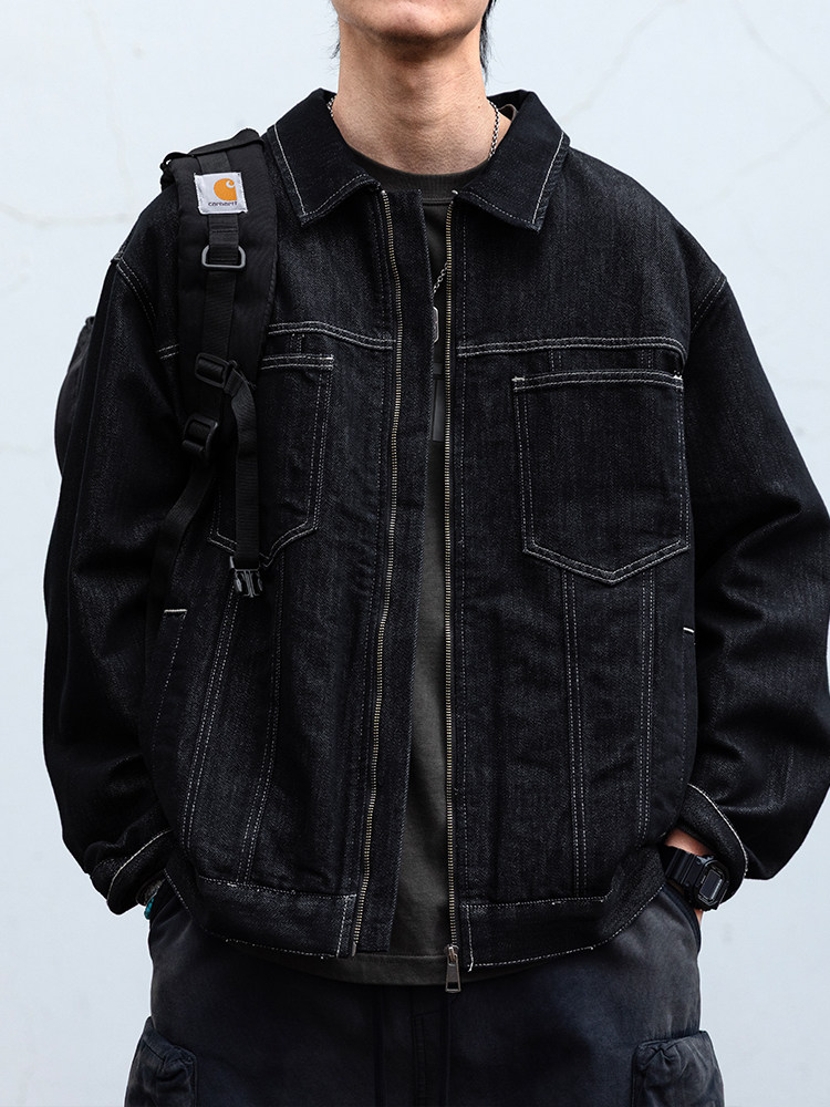 Jaket Denim Vintage Amerika Pr - Denim Jacket Vintage ulasan dan harga