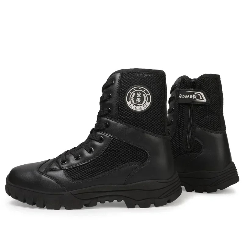 Sepatu Bot Pria Berkualitas Ti - Mens Fashion Combat Boots ulasan dan harga