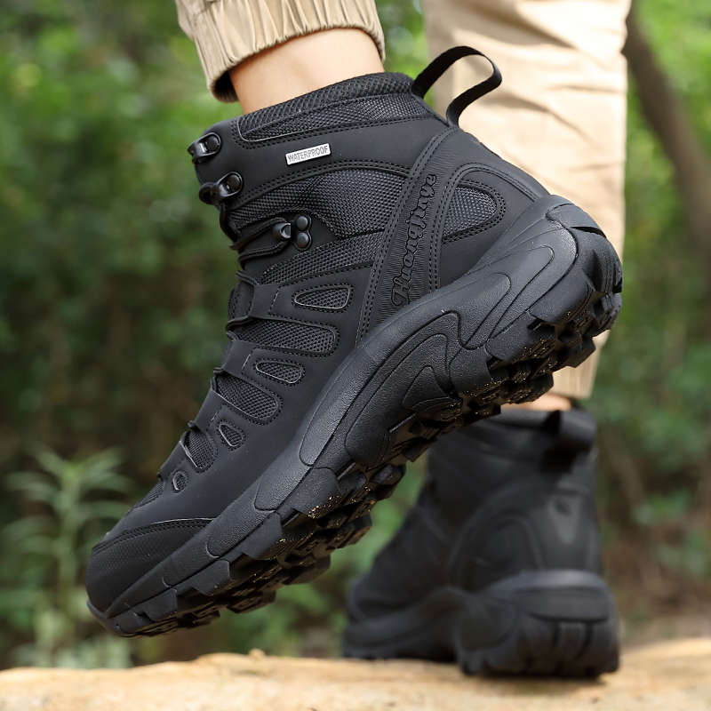 Sepatu bot taktis untuk pria,  - Mens Fashion Combat Boots ulasan dan harga