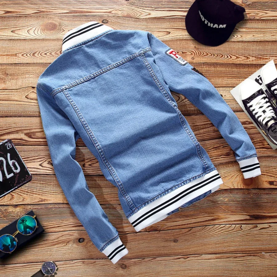 Jaket Denim Pria Baru 2026, Ja - Mens Fashion Denim Jacket ulasan dan harga