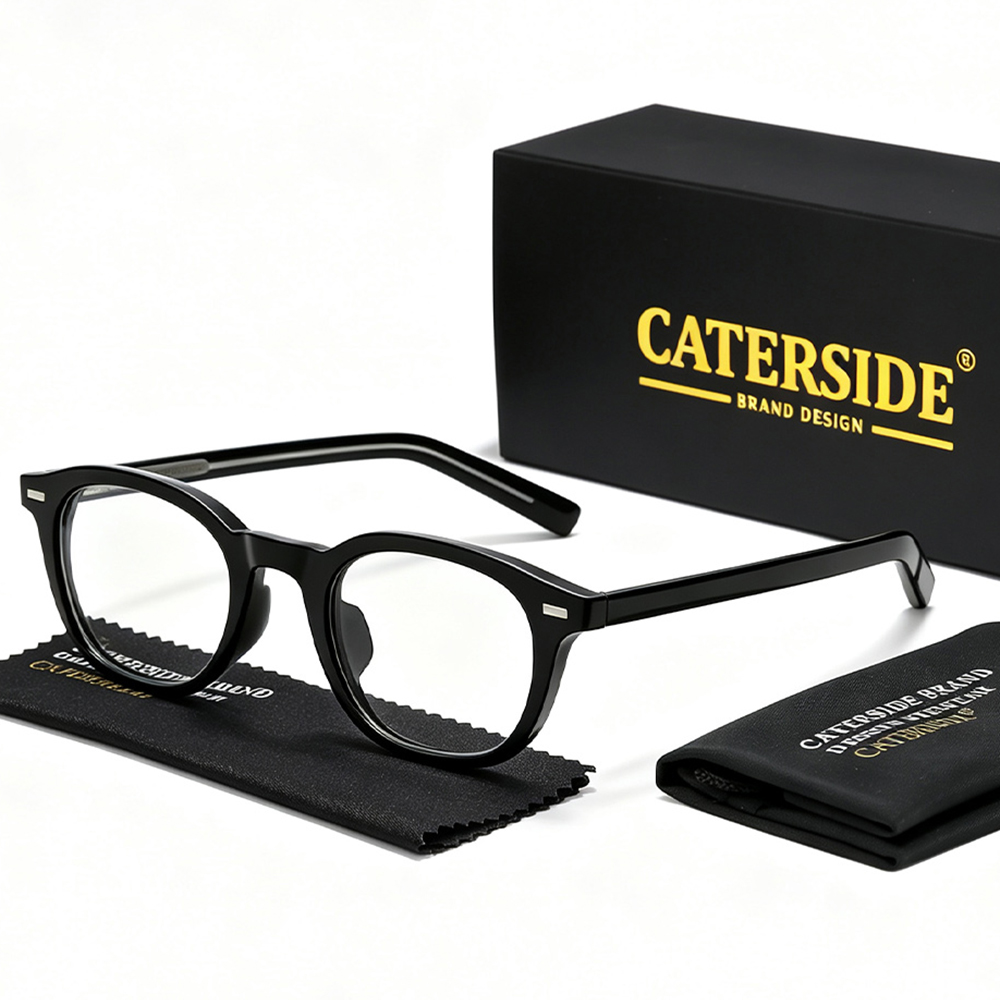 CATERSIDE Kacamata Anti Cahaya - Mens Fashion Reading Glasses ulasan dan harga
