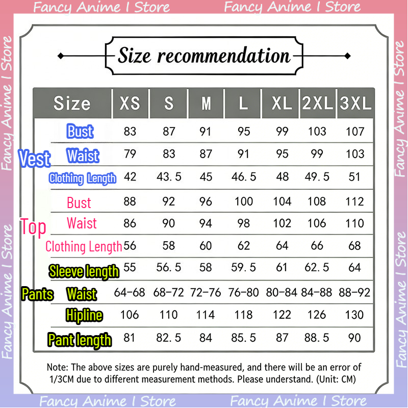 Kostum Cosplay Anime Akaza Pak - Mens Fashion Vest ulasan dan harga