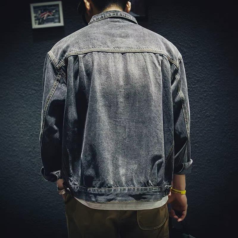 Jaket Denim pria, kualitas tin - Mens Fashion Denim Jacket ulasan dan harga