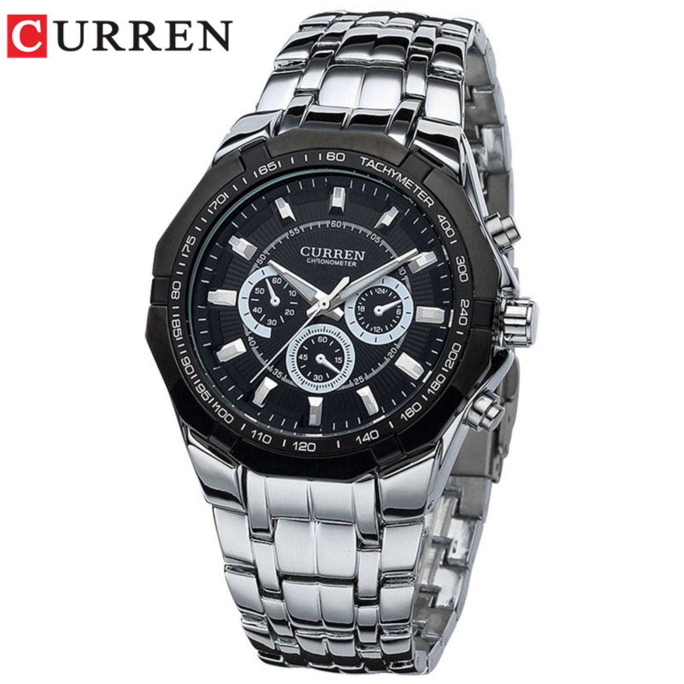 CURREN Jam Tangan Pria Olahrag - Men'S Fashion Magazine ulasan dan harga
