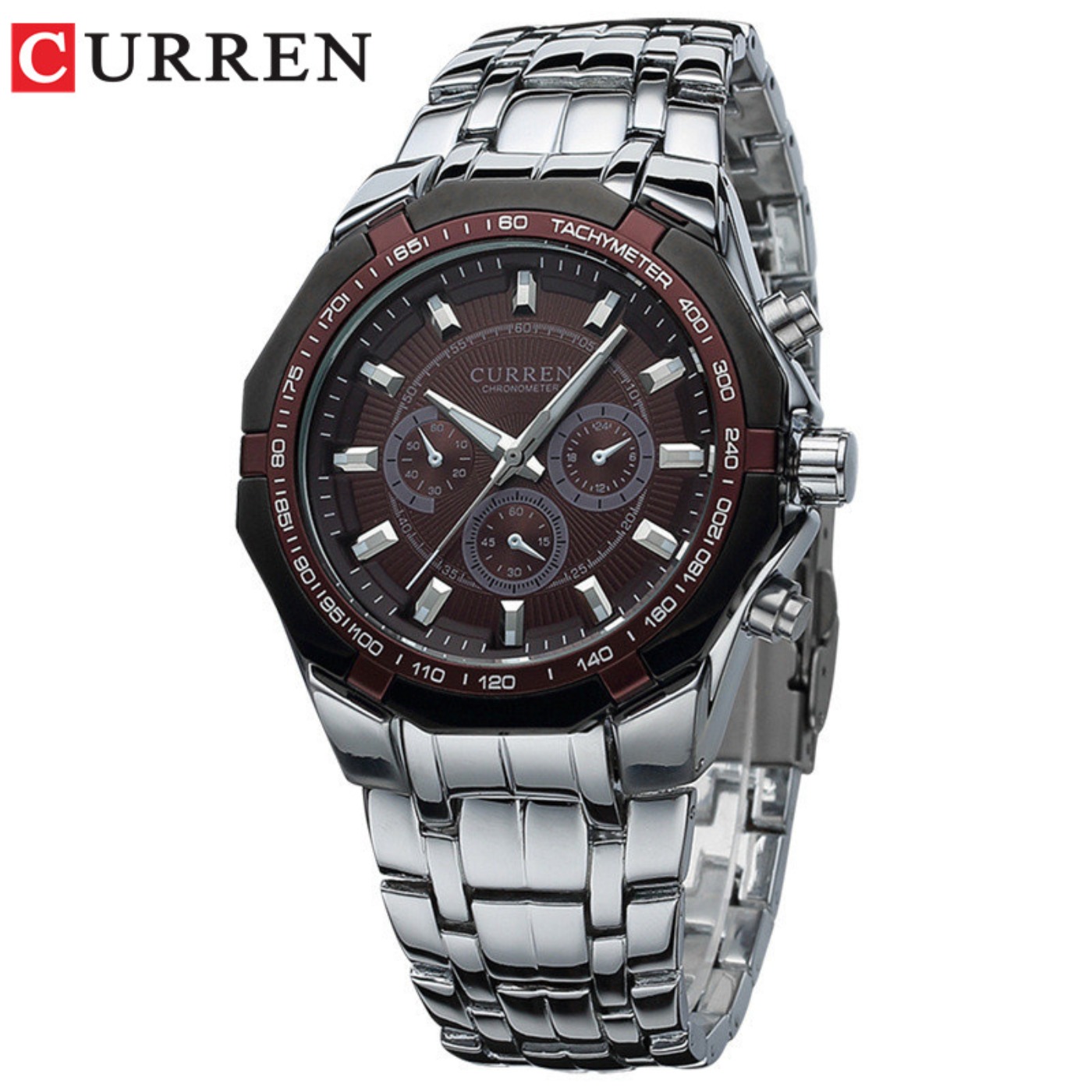CURREN Jam Tangan Pria Olahrag - Men'S Fashion Magazine ulasan dan harga