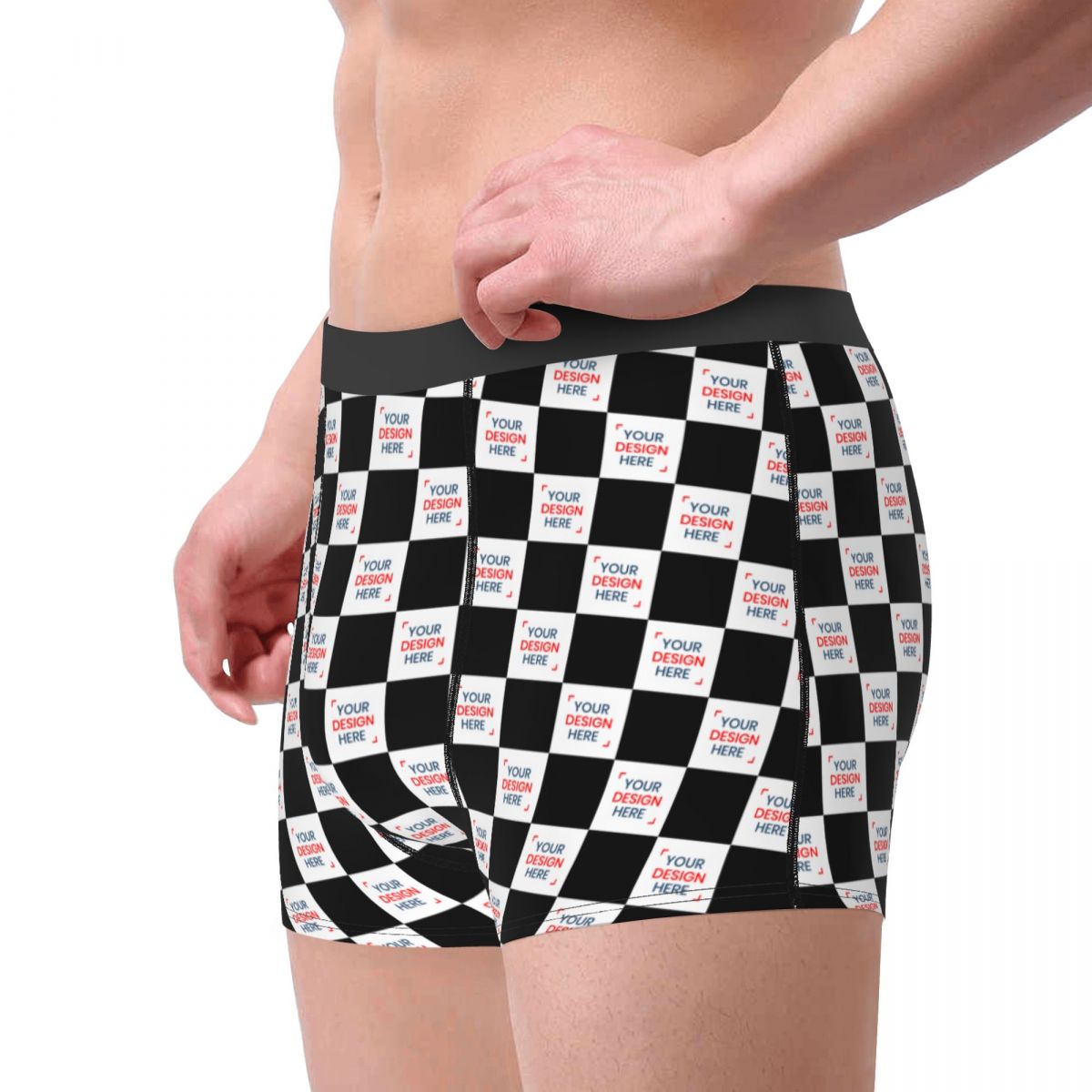 Celana Boxer Pria Custom Logo, - Men'S Fashion Logo ulasan dan harga
