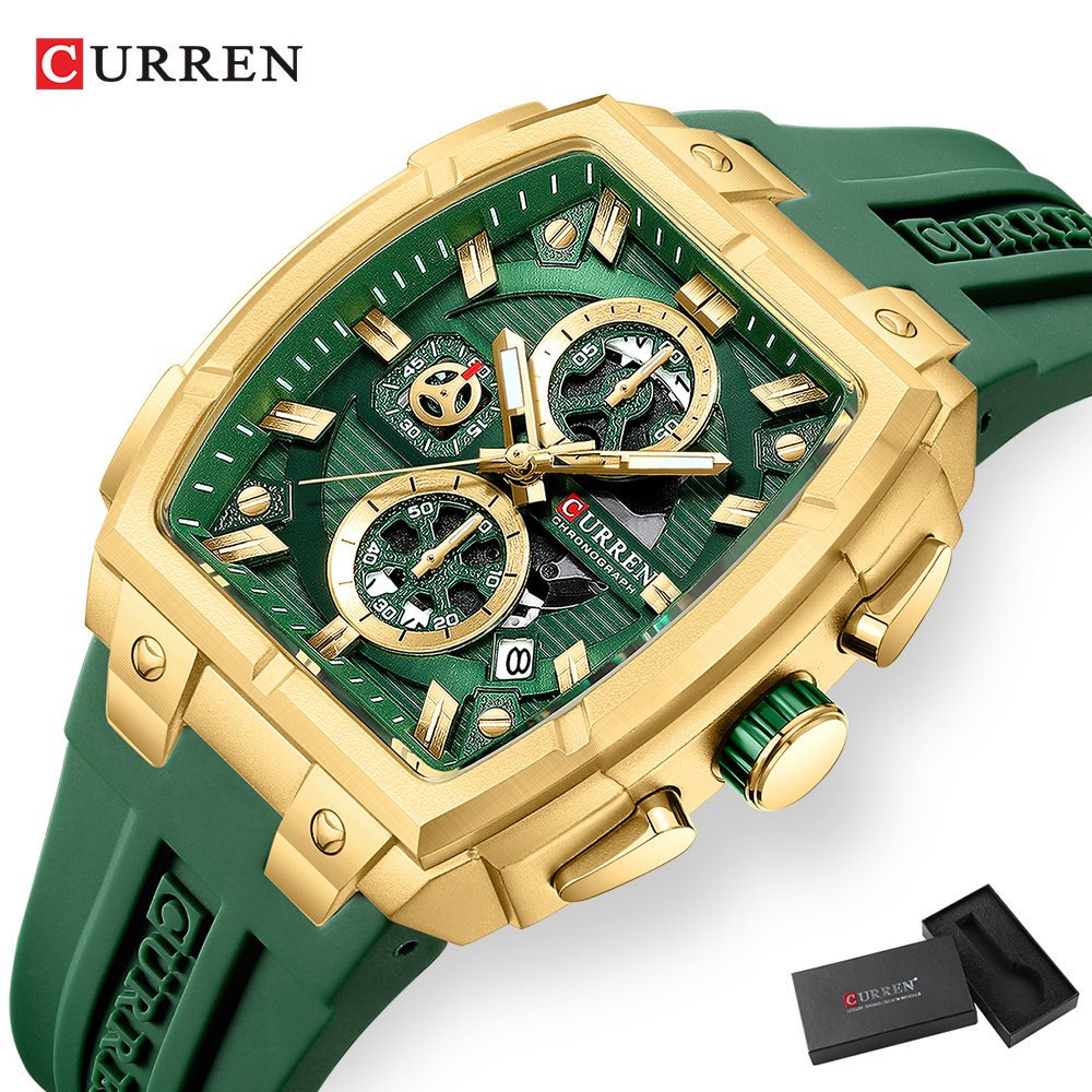 Jam Tangan Mewah Vintage CURRE - Men'S Fashion Magazine ulasan dan harga