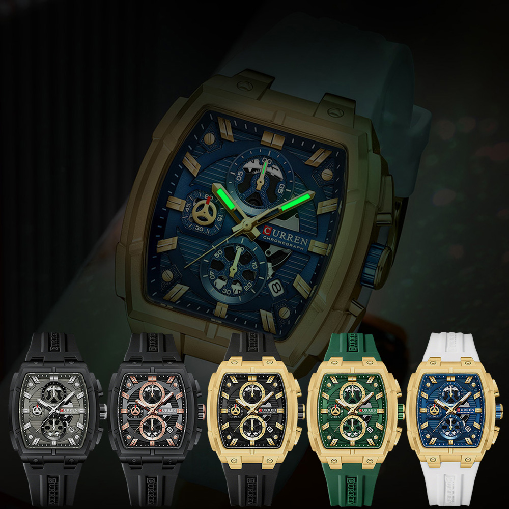 Jam Tangan Mewah Vintage CURRE - Men'S Fashion Magazine ulasan dan harga