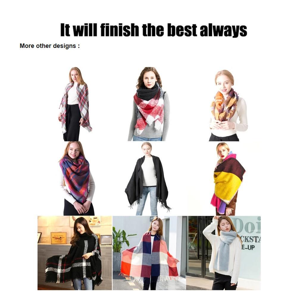 Syal Musim Dingin Gaya Inggris - Men Scarf Wool ulasan dan harga