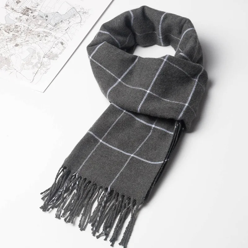 Syal pria musim dingin baru 20 - Men Scarf Wool ulasan dan harga