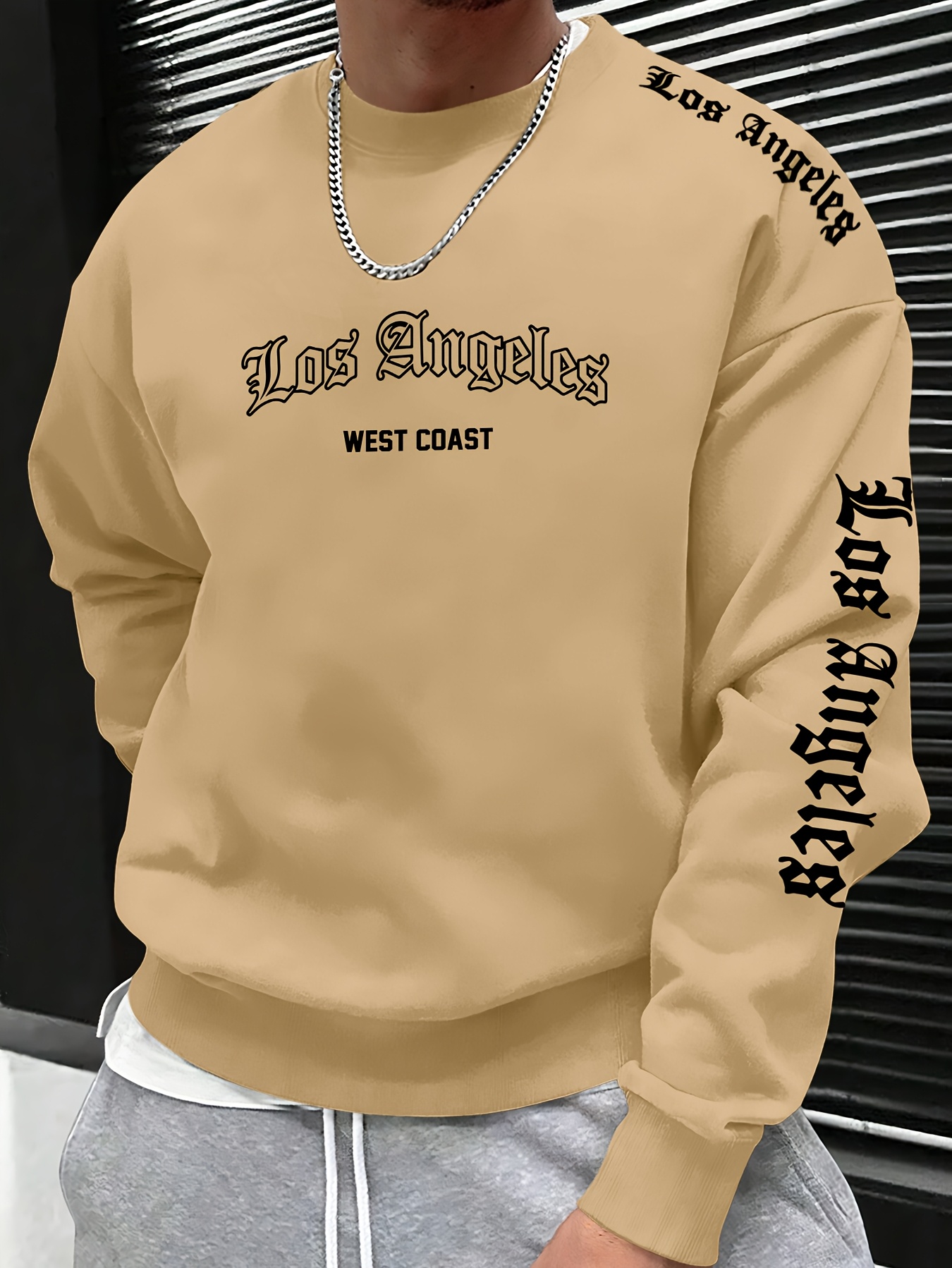 Sweatshirt Pria Leher Bulat de - Mens Fashion Top ulasan dan harga