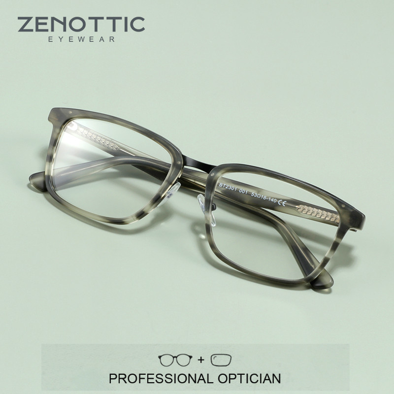 ZENOTTIC kacamata miopia perse - Mens Fashion Reading Glasses ulasan dan harga