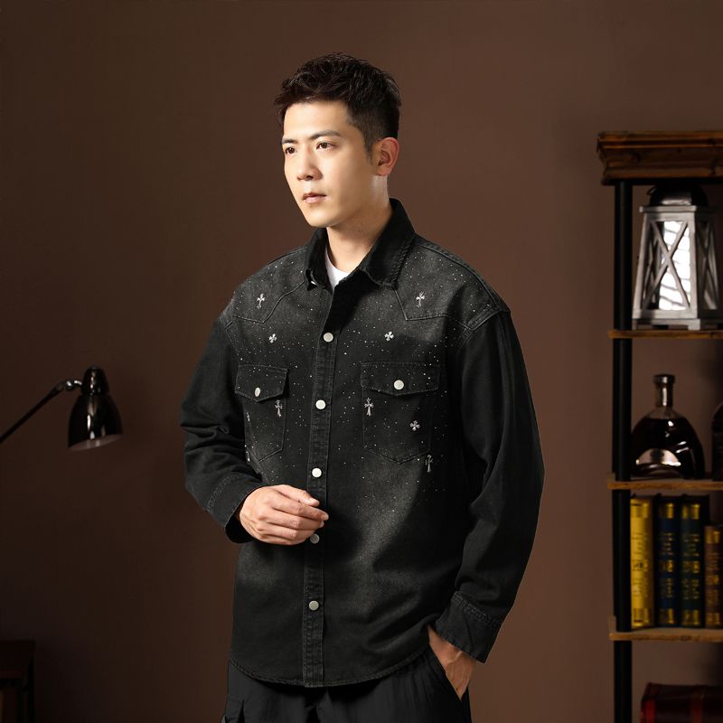 Jaket Denim Antik Musim Semi M - Denim Jacket Vintage ulasan dan harga