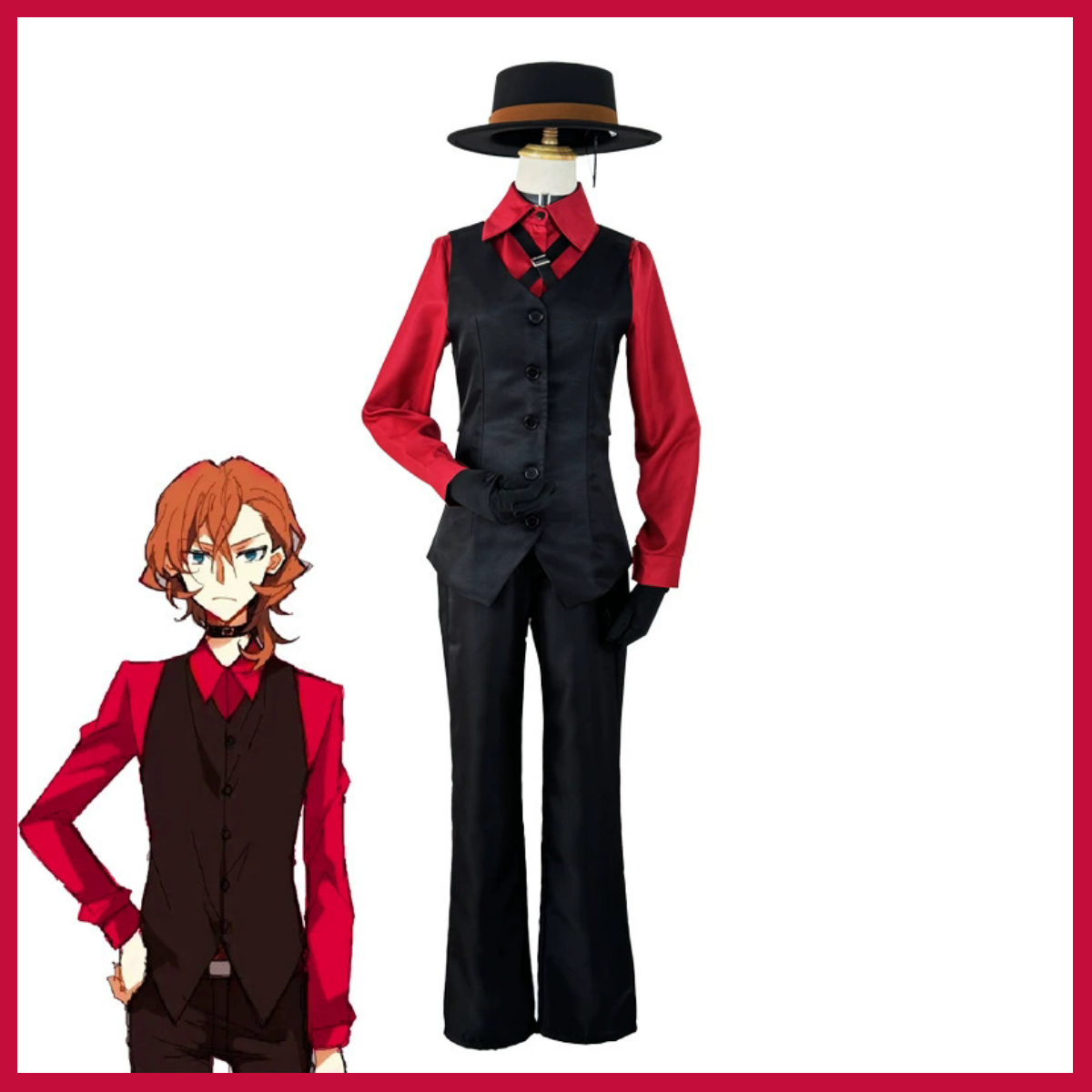 XQAnime Bungo Stray Dogs Beast - Mens Fashion Vest ulasan dan harga
