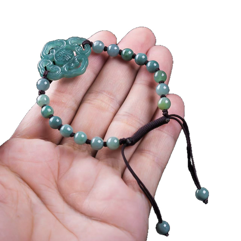 Gelang Giok Alami Kelas A Desa - Men'S Fashion Jewelry Bracelets ulasan dan harga