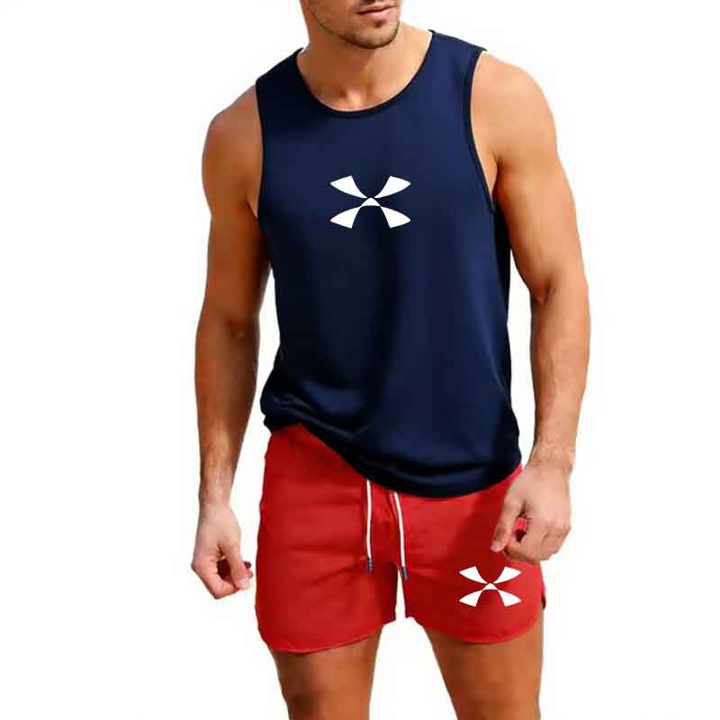 Pakaian Olahraga Jogging Luar  - Mens Fashion Vest ulasan dan harga