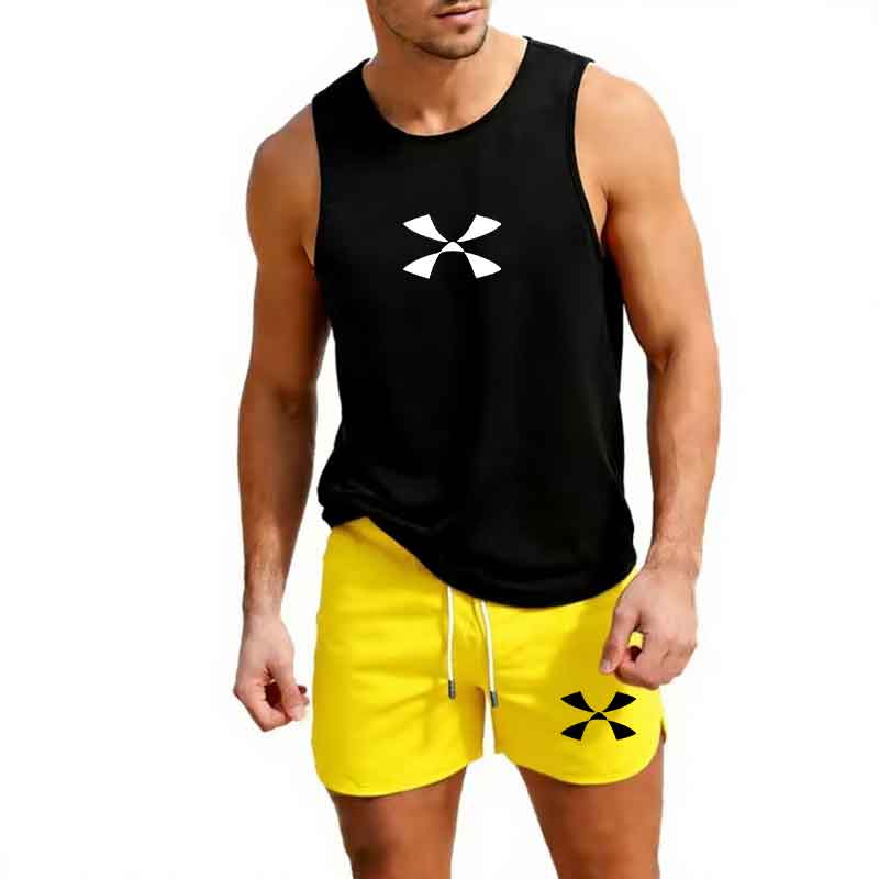 Pakaian Olahraga Jogging Luar  - Mens Fashion Vest ulasan dan harga