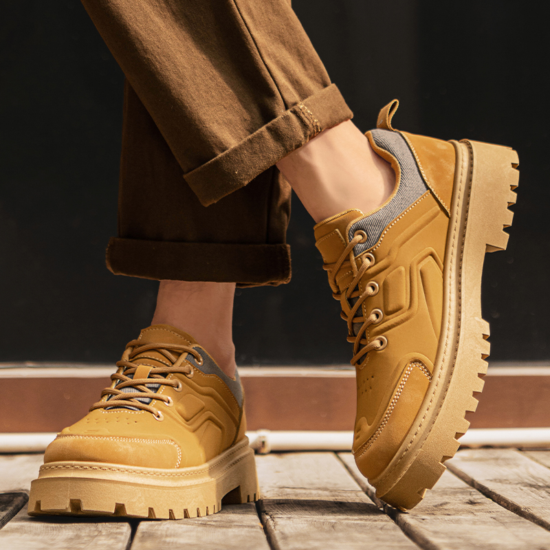 Sepatu Boots Kerja Pria Musim  - Mens Fashion Combat Boots ulasan dan harga
