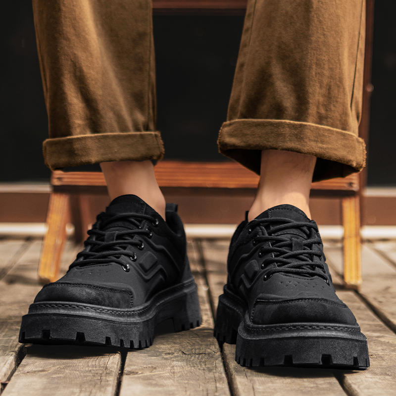 Sepatu Boots Kerja Pria Musim  - Mens Fashion Combat Boots ulasan dan harga