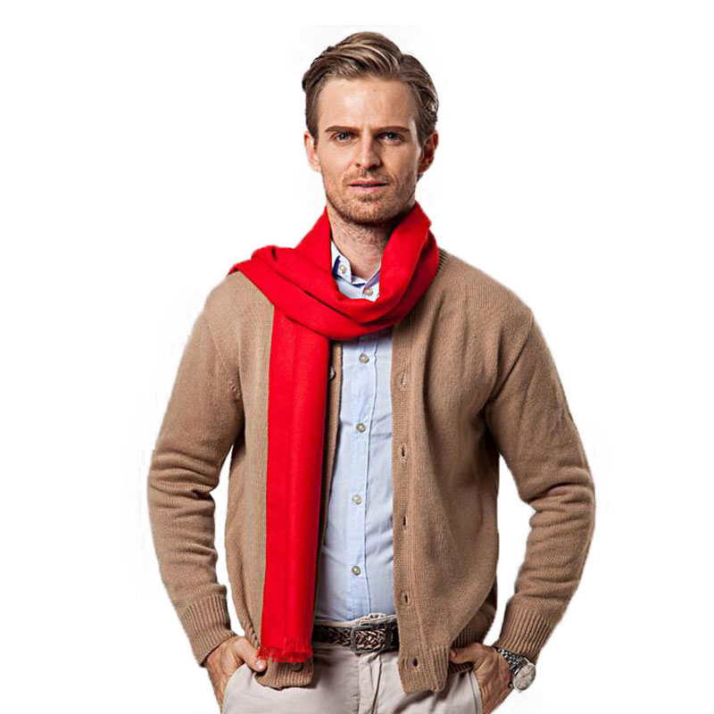 Syal pria warna polos, syal me - Men Scarf Wool ulasan dan harga