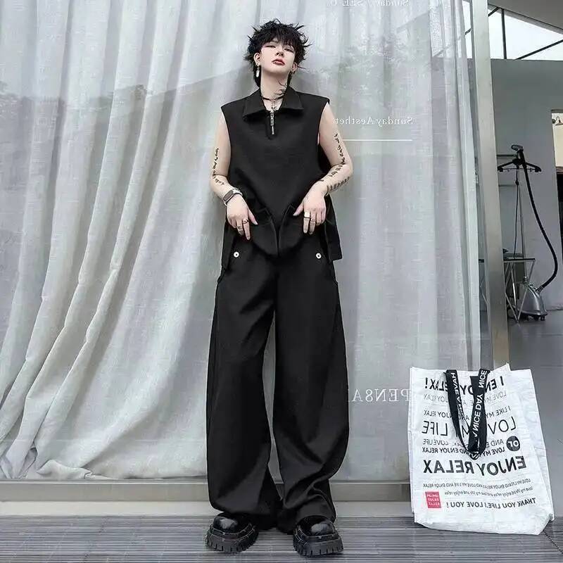 Rompi LUZHEN 2026 Fashion Musi - Mens Fashion Vest ulasan dan harga